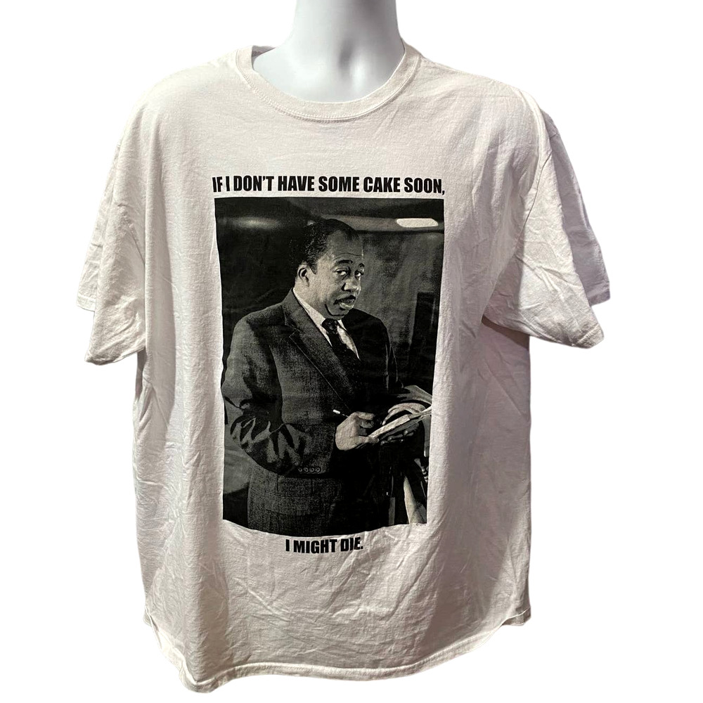 The Office Stanley Hudson shirt White size XL